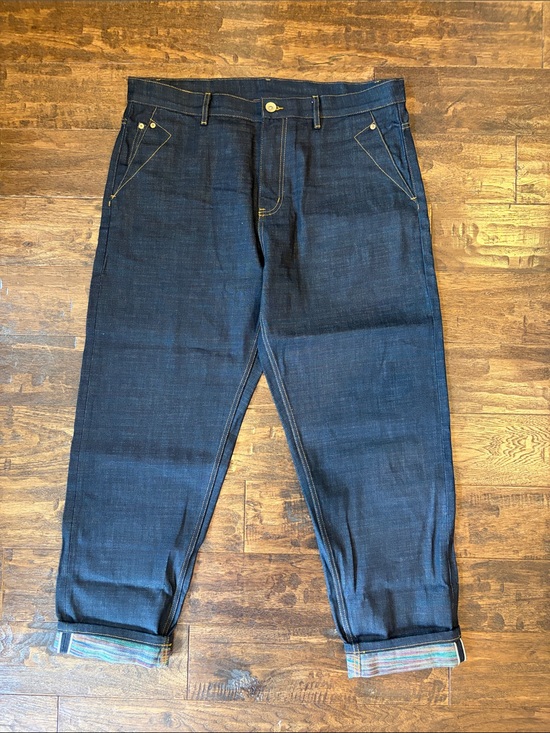 Other - Selvedge denim with rainbow weft.